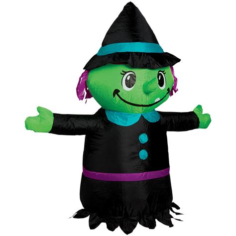 Witch inflatable halloween decor